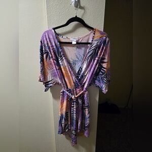 VENUS Tropical Print Romper